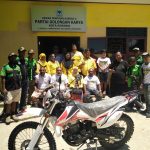 Tim Touring Beringin berpose bersama di Kantor DPD Golkar Kota Sorong