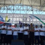 Berpose bersama para pejabat usai pembukaan festival bahari di raja ampat