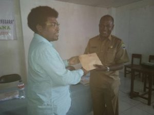 Mervin Sadipun Beri Pemahaman Tentang Pancasila di Kaimana
