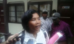 Marga Ani Ancam Palang Kantor Bupati Sorsel