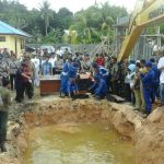 Ratusan botol minuman keras jenis Vodka yang dimusnahkan Polda PB saat perayaan HUT ke 67.