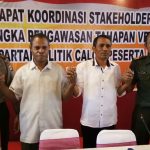 Foto bersama usai pelaksanaan Rakor Stake holder