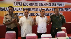 Panwaslu Kaimana Gelar Rakor Stakeholder Pemilu