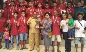 Walikota Sorong Janji Bangun Stadion Usai Reklamasi Pantai Lido