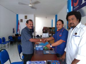 Ishak Halattu Resmi Daftar Bacaleg DPR-RI Partai NasDem