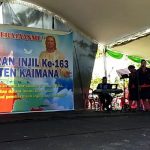 Perayaan HUT Pekabaran Injil di Kaimana