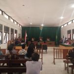 Sidang kasus HPS dengan agenda pemeriksaan saksi kepolisian