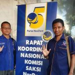 Ranley L Mansawan (ketua KSN PB) dan Syamsudin Seknun (Sek KSN PB)