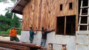 TMMD Ke – 101 Kodim 1704/Sorong Sudah Melebihi 55 %