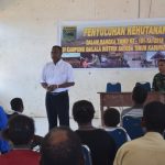 Penyuluhan Kehutanan kepada Masyarakat Kampung Sailala, Distrik Sayosa Timur.