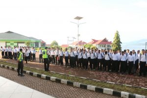 232 CABA Polda Papua Barat Jalani Rikkes Tahap II
