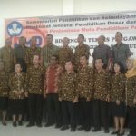 BIMTEK Pengawas dan Petugas Pengumpul Data Pendidikan Papua Barat, di Hotel Vega Sorong, (29/5/2018)