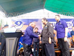 Sah! Dominggus Mandacan Pimpin DPW NasDem PB