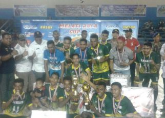 Tim Tentacle FC yang memenangkan Melati Raya CUP II Tahun 2018