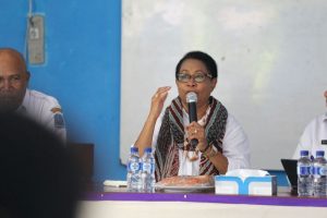 Kementrian PPPA Mendorong Industri Rumahan Perempuan di Desa Mansawan