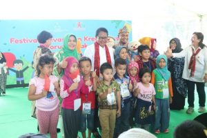 Dorong Partisipasi Anak, Mentri PPPA Gelar Festival Kreativitas Forum Anak 2018