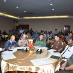 Doa dan buka puasa bersama Forkopimda dalam rangka mensukseskan pilkada damai Provinsi Papua di hotel Sahid Papua, Senin (11/6/2018)