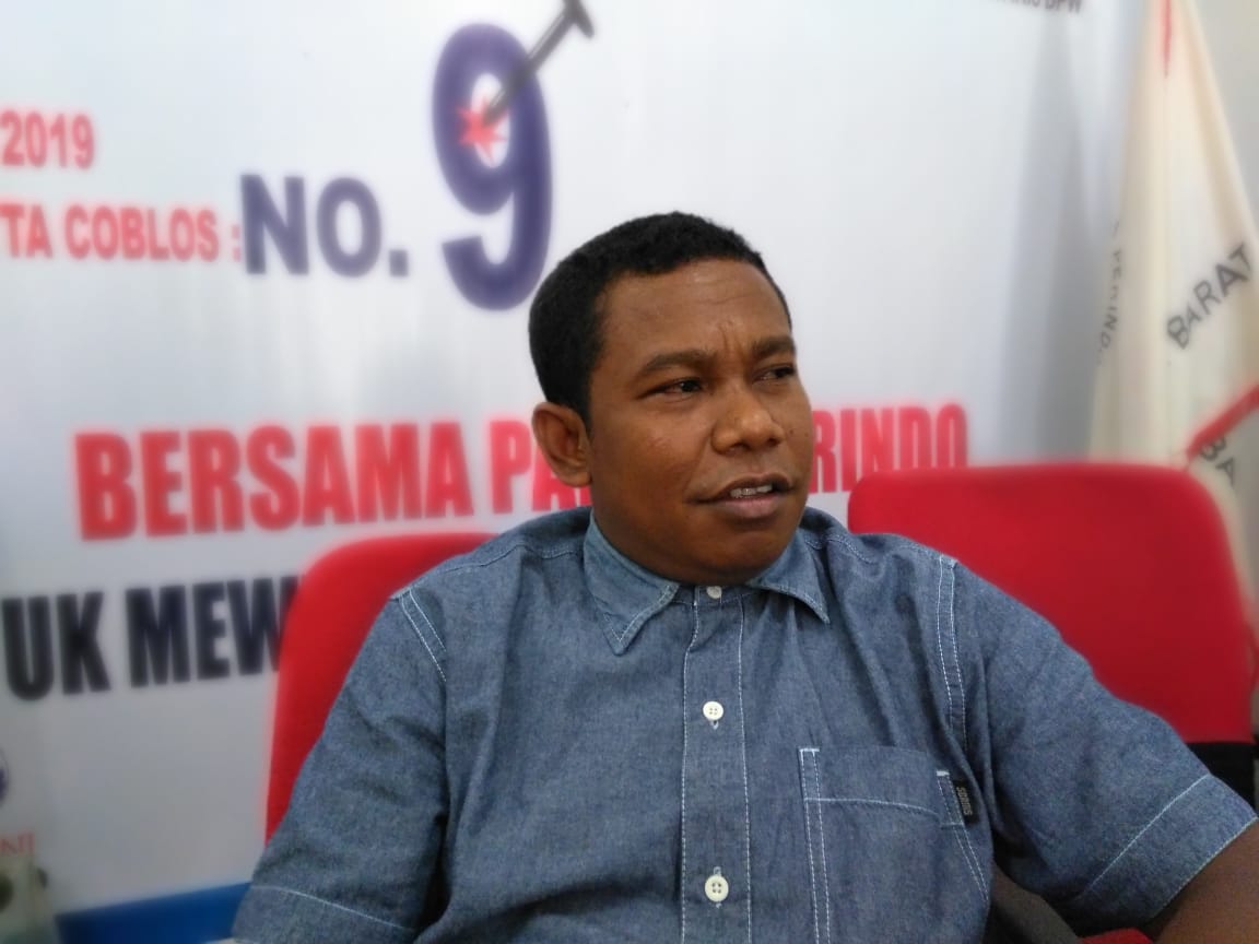 Ketua DPW Partai Perindo PB, Marinuss Bonepay