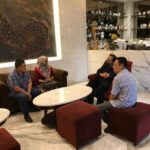 Pertemuan Ketua Umum DPP Partai NasDem, Surya Paloh dengan Sekertaris DPW NasDem Papua Barat, Rocky L. Mansawan,S.E dan Bacaleg DPR-RI Dapil Papua Barat di Kantor DPP NasDem, Jakarta