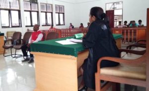 Mencoba Membunuh Korban, Pria Paruh Baya ini Dituntut Setahun