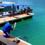 Simulasi penjemputan Obor Api Asean Games di Raja Ampat