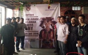 Pemuda Sorong Deklarasi Cakra AHY Papua Barat
