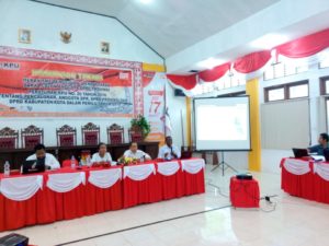 Bawaslu Papua Barat Sebut PKPU Nomor 20 Tahun 2018 Belum Jelas