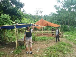 Anggota Polsek Masni Gerebek Judi Sabung Ayam