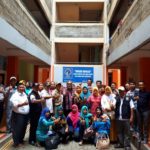 Arist Merdeka Sirait, Ketua Umum Komnas Perlindungan Anak bersama Kasubdit Sudin PPPA dan APP Jakart Barat serta para Kader PKK dan Pengelolah RPTRA dan Rumah Susun