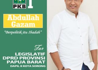 Abdullah Gazam, Ketua PKB Papua Barat