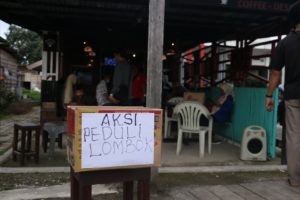 Kelompok Komunitas di R4 Galang Dana Peduli Lombok
