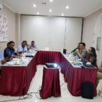 Bupati Bintuni saat mengikuti workshop