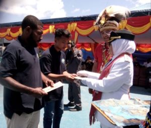 271 NAPI Lapas Kelas II-B Sorong Terima Remisi HUT RI-73