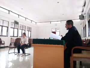 Gelapkan Uang Penjualan Tiket Ratusan Juta, Gesha Dituntut Empat Tahun Penjara