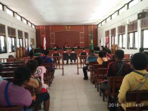 Keroyok Alexander Gunakan Alat Tajam, Empat Warga Disidang