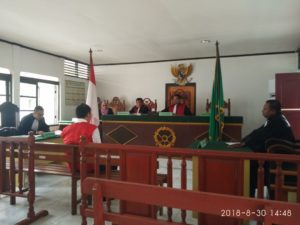 Beli Sabu, CK Jalani Sidang Perdana di Pengadilan Negeri Sorong