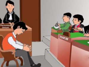 Kedapatan Miliki Tiga Bungkus Sabu, Hn Jalani Sidang Lanjutan