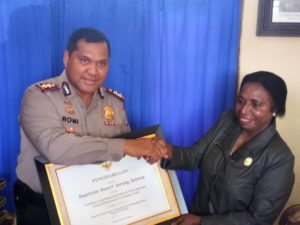 Prestasi Ungkap Kasus Terhadap Anak, Kapolres Sorsel Raih Piagam Dari Kemen PPPA-RI