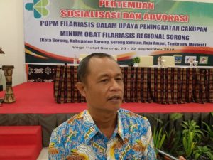 Berantas Kaki Gajah Diskes PB Gelar Sosialisasi Pentingnya Minum Obat