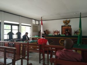 Pria Berinisial RS Disidang Lantaran Produksi Shopi