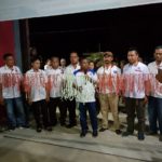 Ketua DPW Partai Perindo Papua Barat, Marinus Bonepay, S.Sos meresmikan sekretiat TOP 9 Kabupaten Teluk Wondama di Wasior, Sabtu (6/10/2018)