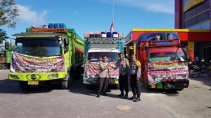 Polda PB Sumbang Sembako Senilai Rp. 379.581.000 Untuk Korban Sulteng