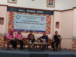 Uni Lubis Terpilih Sebagai Ketum Forum Jurnalis Perempuan Indonesia
