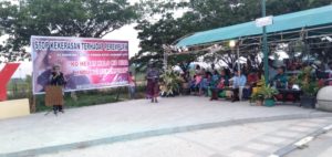 Seniman Sorong Raya Gelar Pentas Seni Dan Kampanye Lindungi Perempuan