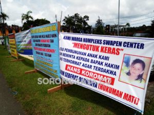 Padati PN Manokwari, Massa Minta ‘HK’ Pembunuh Anak 11 Tahun Dihukum Mati