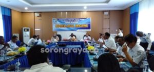 Biro Hukum Pemprov PB Bersama Pemkab Sorong Gelar Bimtek Legal Drafting