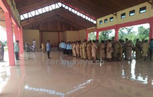 HUT KORPRI ke 47, Sekda Maybrat Minta ASN Fokus Pelayanan Publik