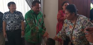 Bupati Tambrauw Gelar Open House di Kota Sorong