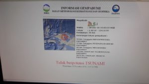 Warga Manokwari Panik Diguncang Gempa 6,1 SR