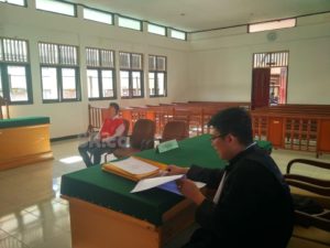 Tikam Korban Sampai Meninggal, Aser W Dipidana 8 Tahun